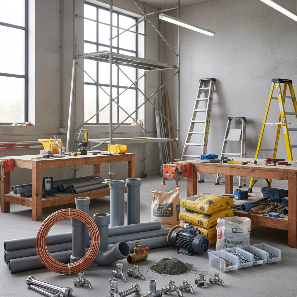 Plumbing, Hardware & Construction Supplies